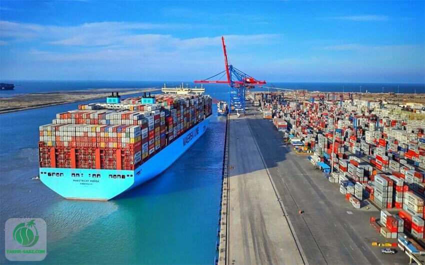 Transit of sea goods